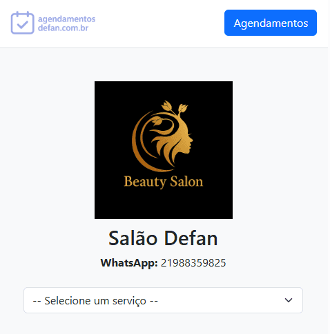 Página Cliente